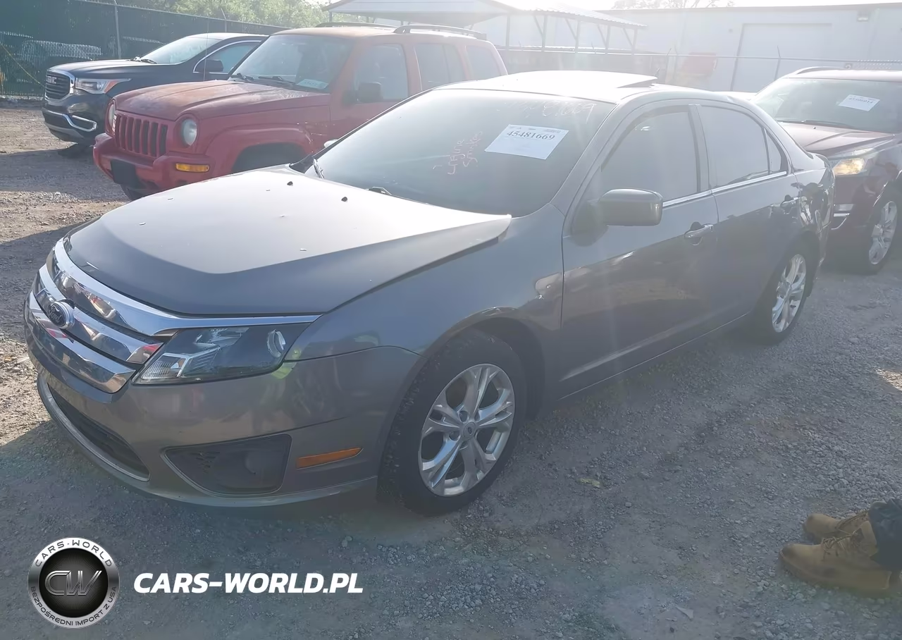 2012 Ford Fusion Se VIN:3FAHP0HA1CR374624 - 2