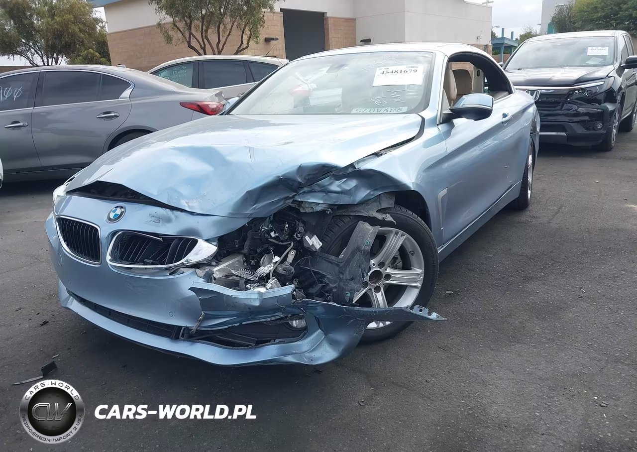 2015 BMW 428I VIN:WBA3V5C50FP751647 - 2