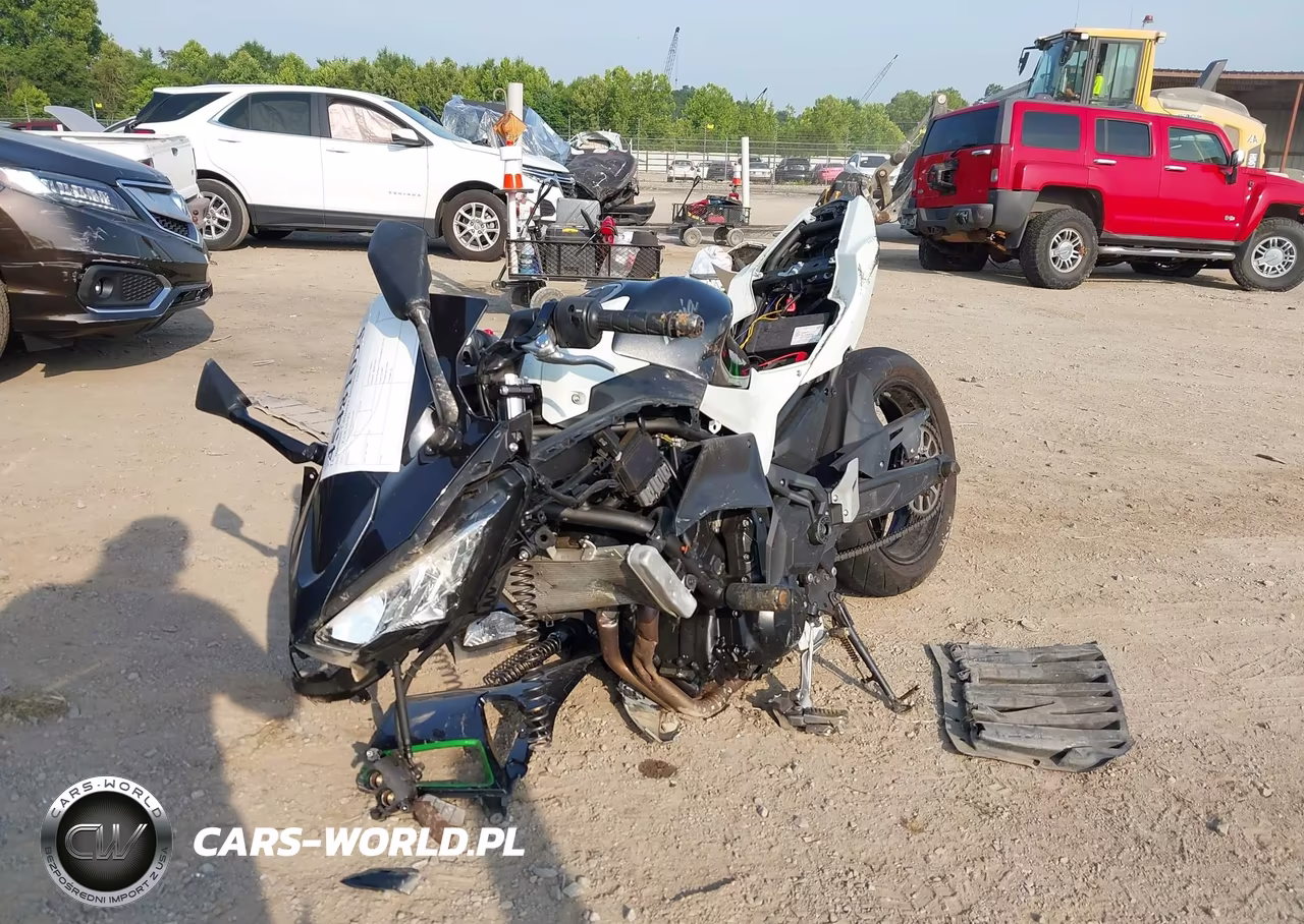 2022 Kawasaki Ex650 N VIN:ML5EXEN1XNDA74409 - 2
