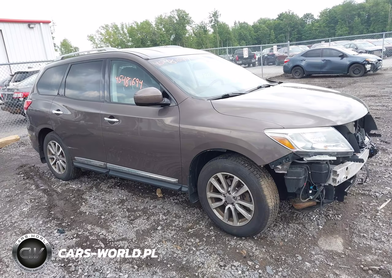 2016 Nissan Pathfinder Sl VIN:5N1AR2MM4GC604271 - 1
