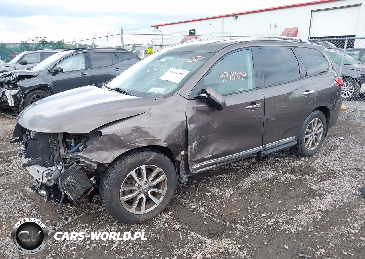 2016 Nissan Pathfinder Sl VIN:5N1AR2MM4GC604271 - 2
