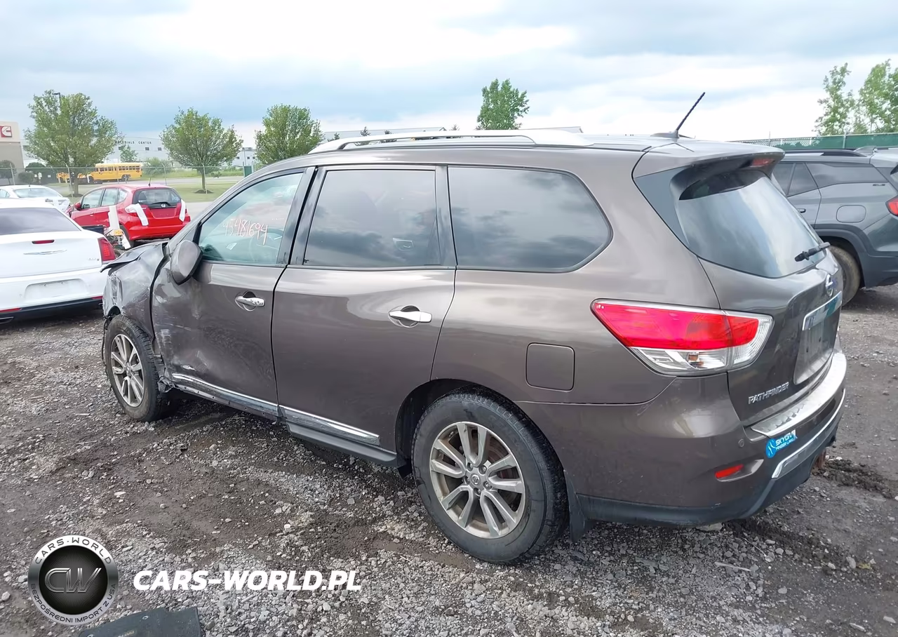 2016 Nissan Pathfinder Sl VIN:5N1AR2MM4GC604271 - 3