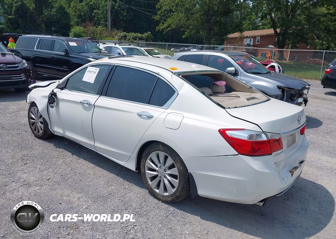 2014 Honda Accord Ex-L V-6 VIN:1HGCR3F87EA032965 - 3