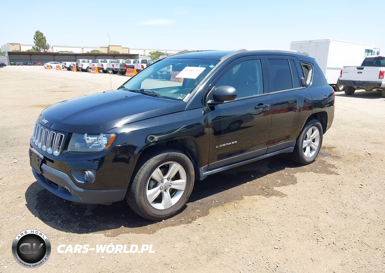 2017 Jeep Compass Sport VIN:1C4NJCBA2HD124446 - 2