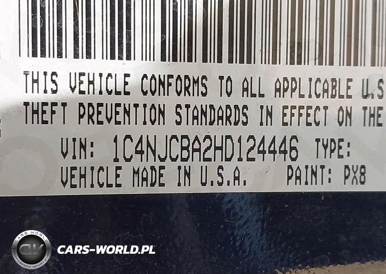 2017 Jeep Compass Sport VIN:1C4NJCBA2HD124446 - 9