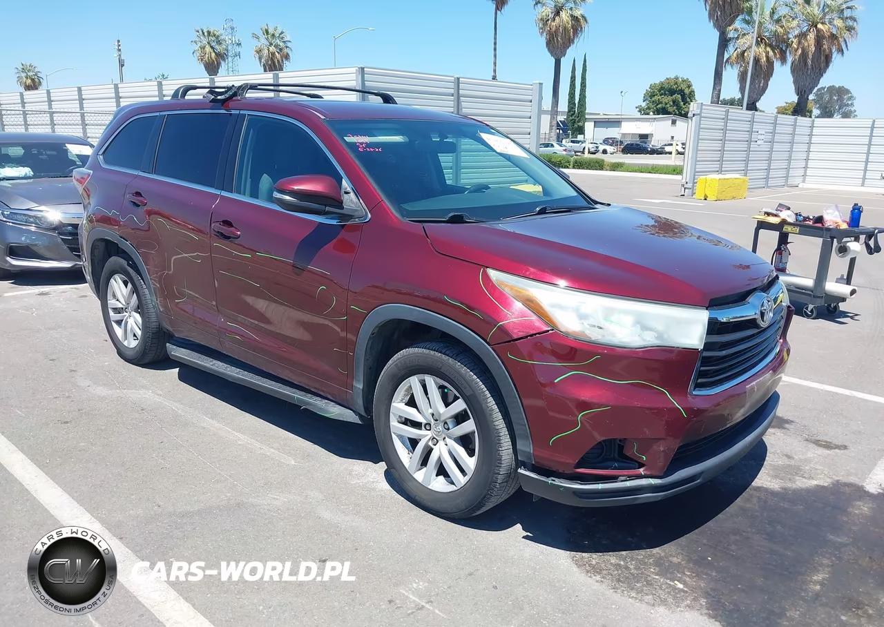 2015 Toyota Highlander Le