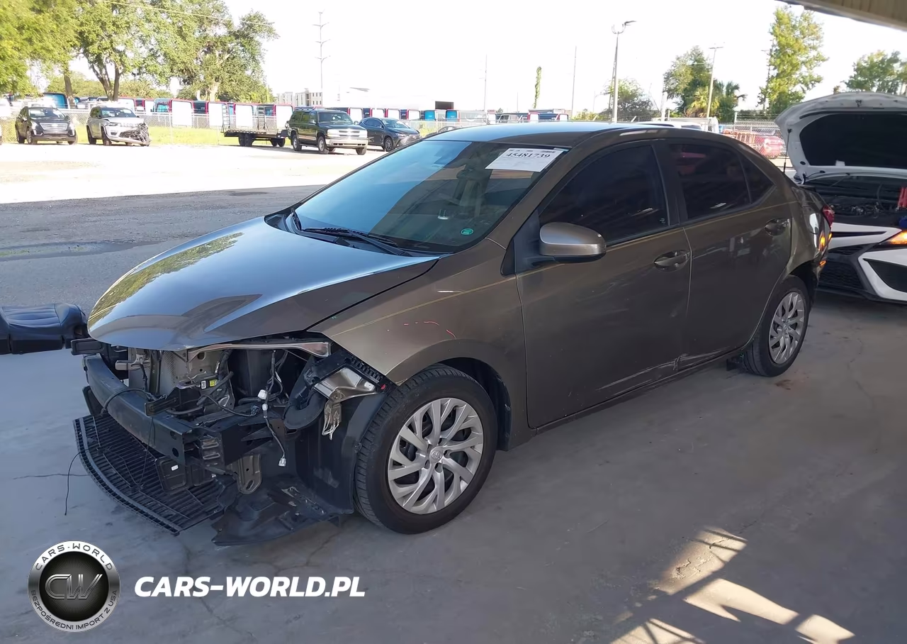 2017 Toyota Corolla Le VIN:2T1BURHE4HC859384 - 2
