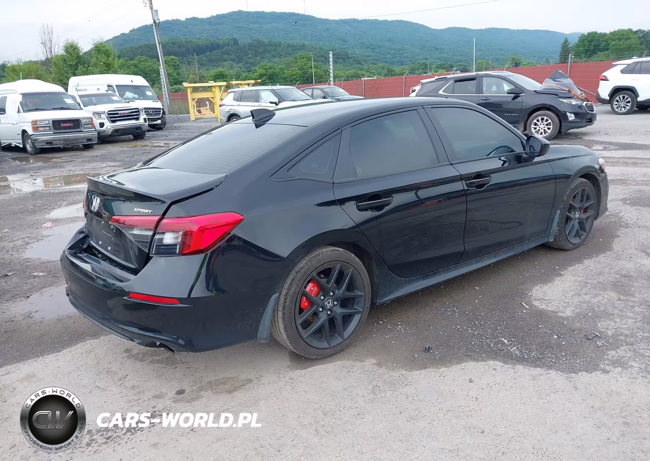2024 Honda Civic Sport VIN:2HGFE2F55RH596601 - 4