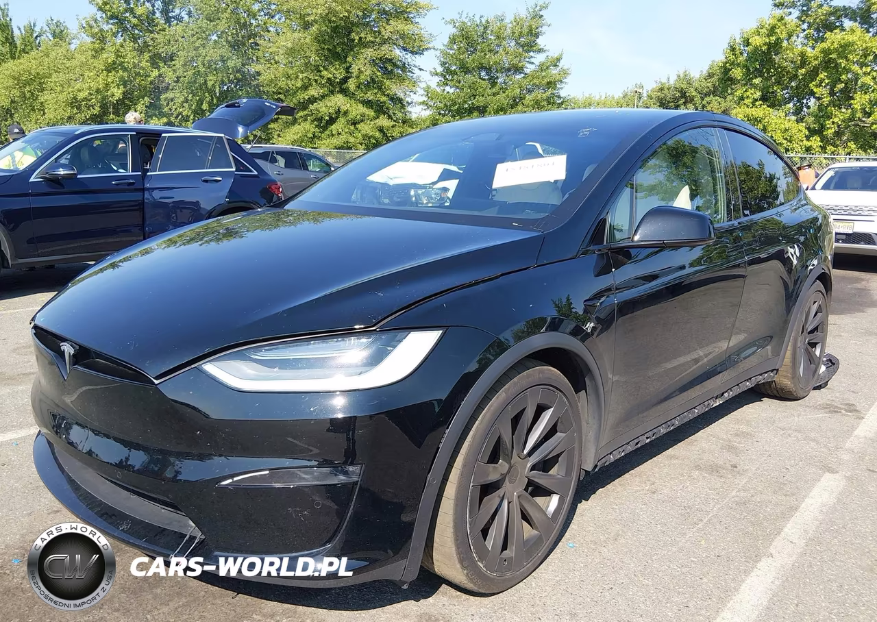 2022 Tesla Model X Plaid Tri Motor All-Wheel Drive VIN:7SAXCBE6XNF356093 - 2