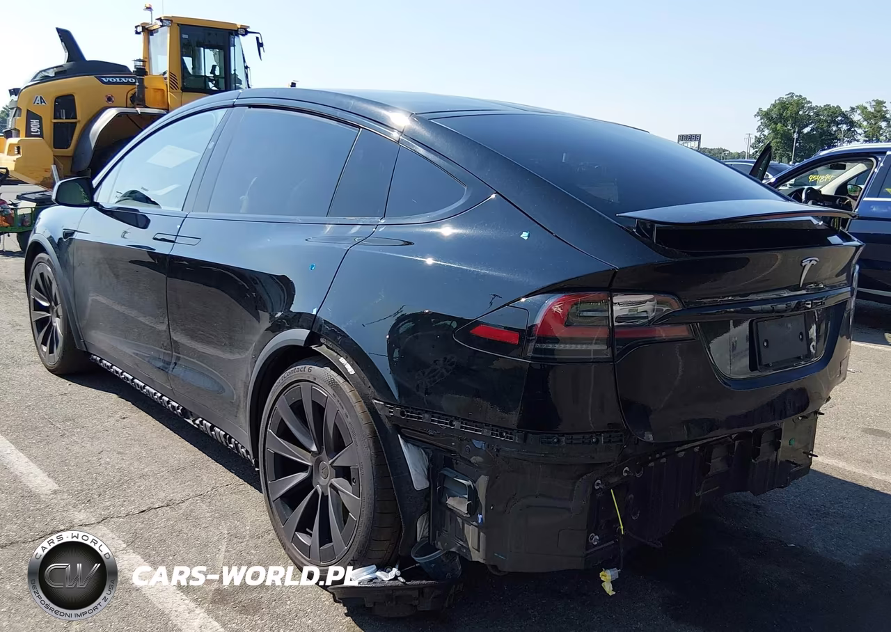 2022 Tesla Model X Plaid Tri Motor All-Wheel Drive VIN:7SAXCBE6XNF356093 - 3