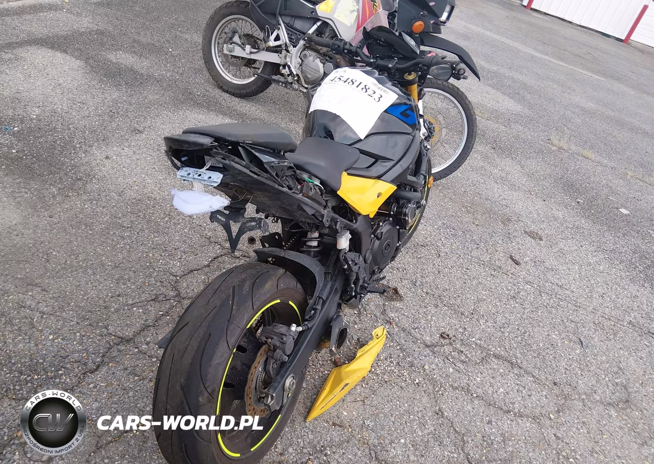 2022 Suzuki Gsx-S750 M-Z VIN:JS1C533B7N7100781 - 4