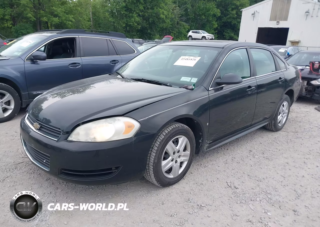 2009 Chevrolet Impala Ls VIN:2G1WB57K091267562 - 2
