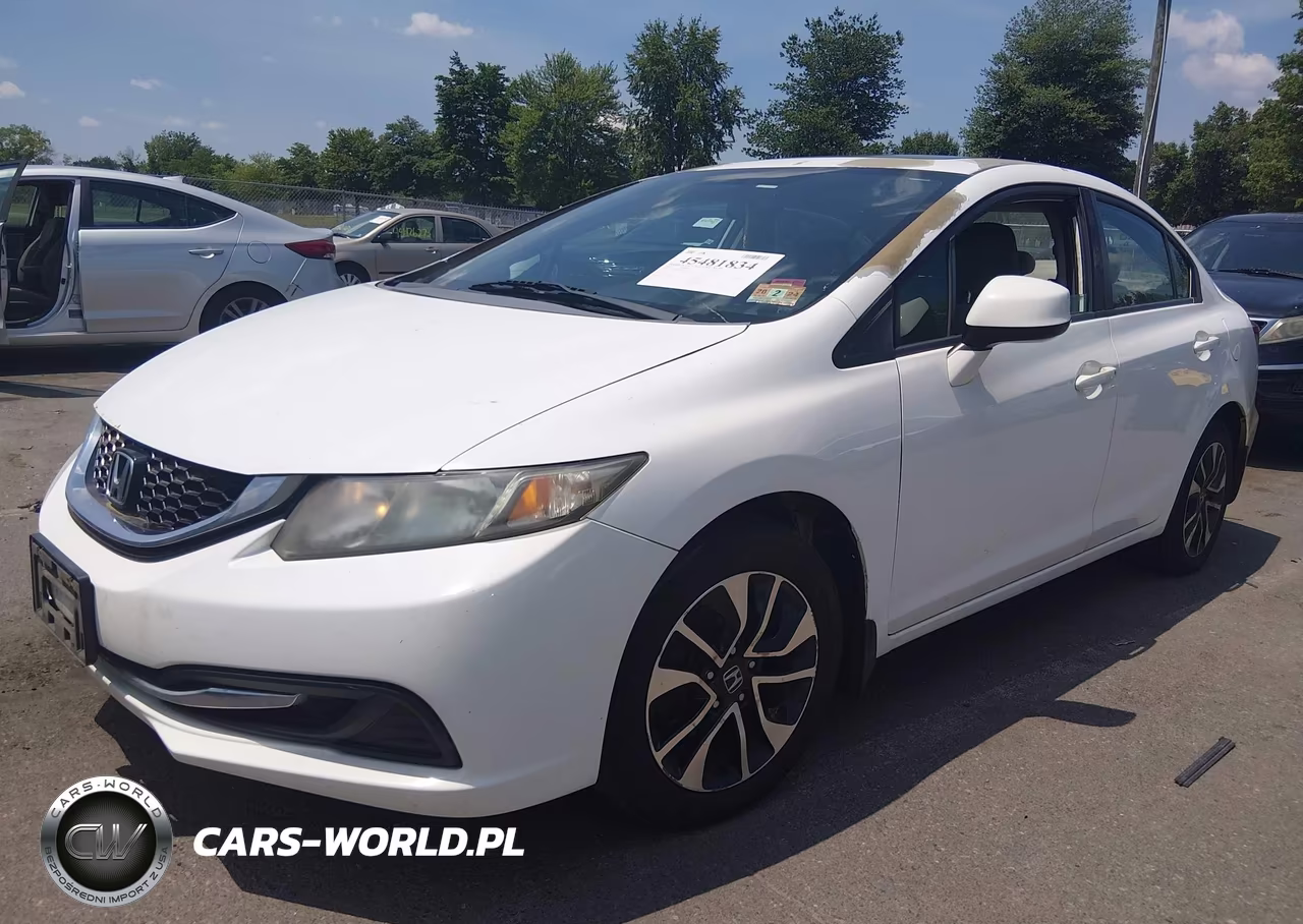 2013 Honda Civic Ex VIN:19XFB2F83DE287411 - 2