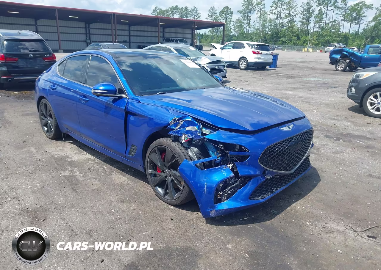 2022 Genesis G70 3.3T Rwd VIN:KMTG54TE1NU103279 - 1