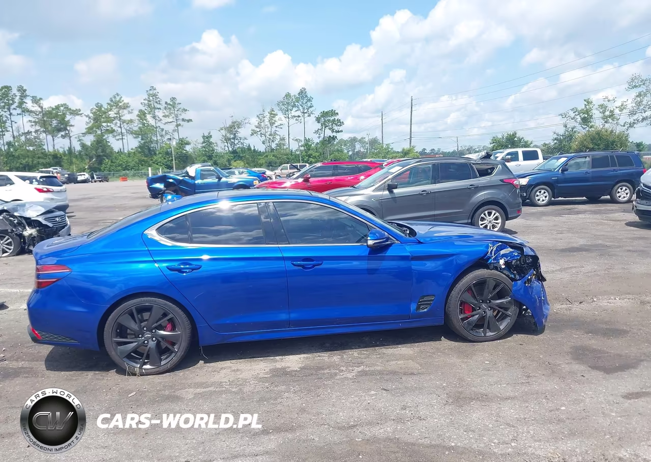 2022 Genesis G70 3.3T Rwd VIN:KMTG54TE1NU103279 - 13