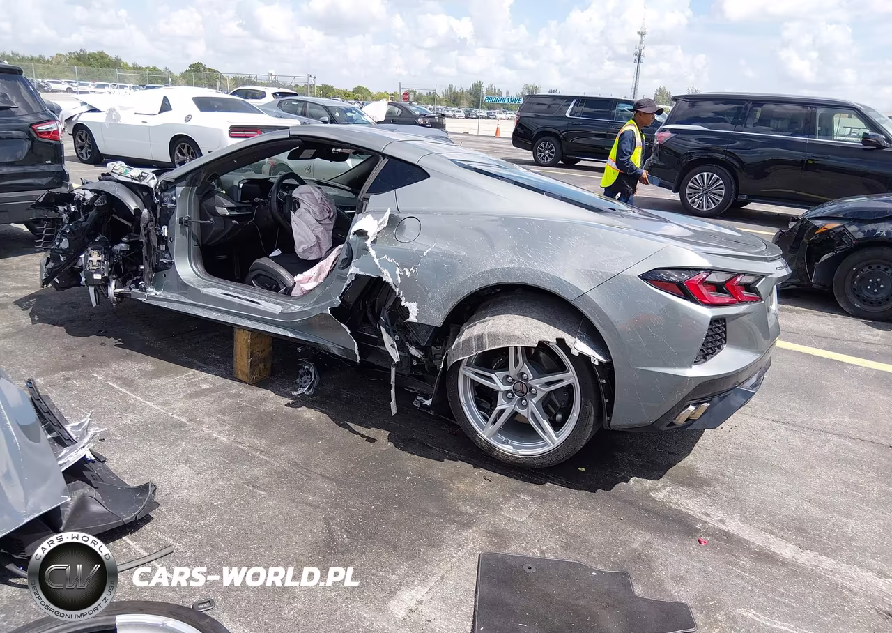2024 Chevrolet Corvette Stingray Rwd 1Lt VIN:1G1YA2D49R5122745 - 3