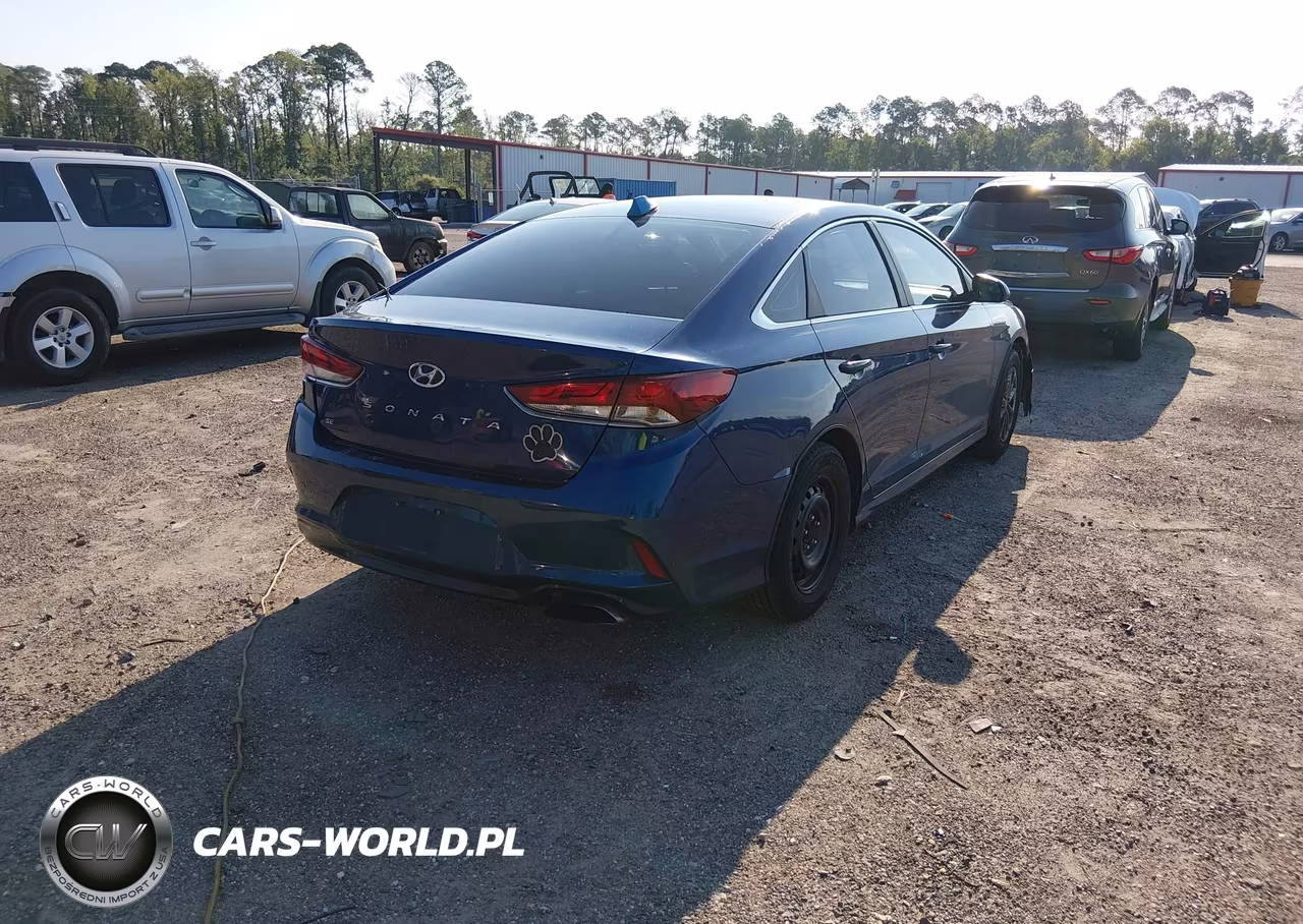 2018 Hyundai Sonata Se VIN:5NPE24AF7JH604594 - 4