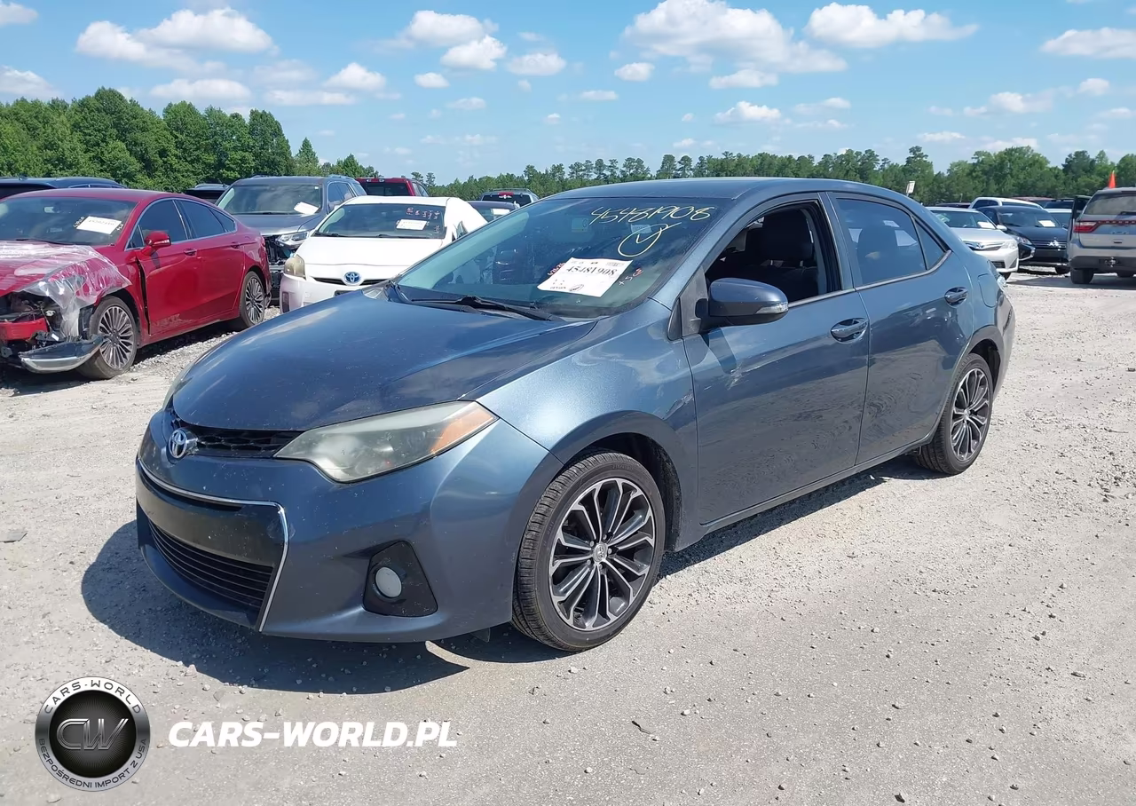 2016 Toyota Corolla S Plus VIN:2T1BURHE9GC606561 - 2