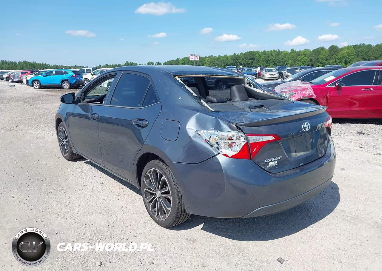2016 Toyota Corolla S Plus VIN:2T1BURHE9GC606561 - 3