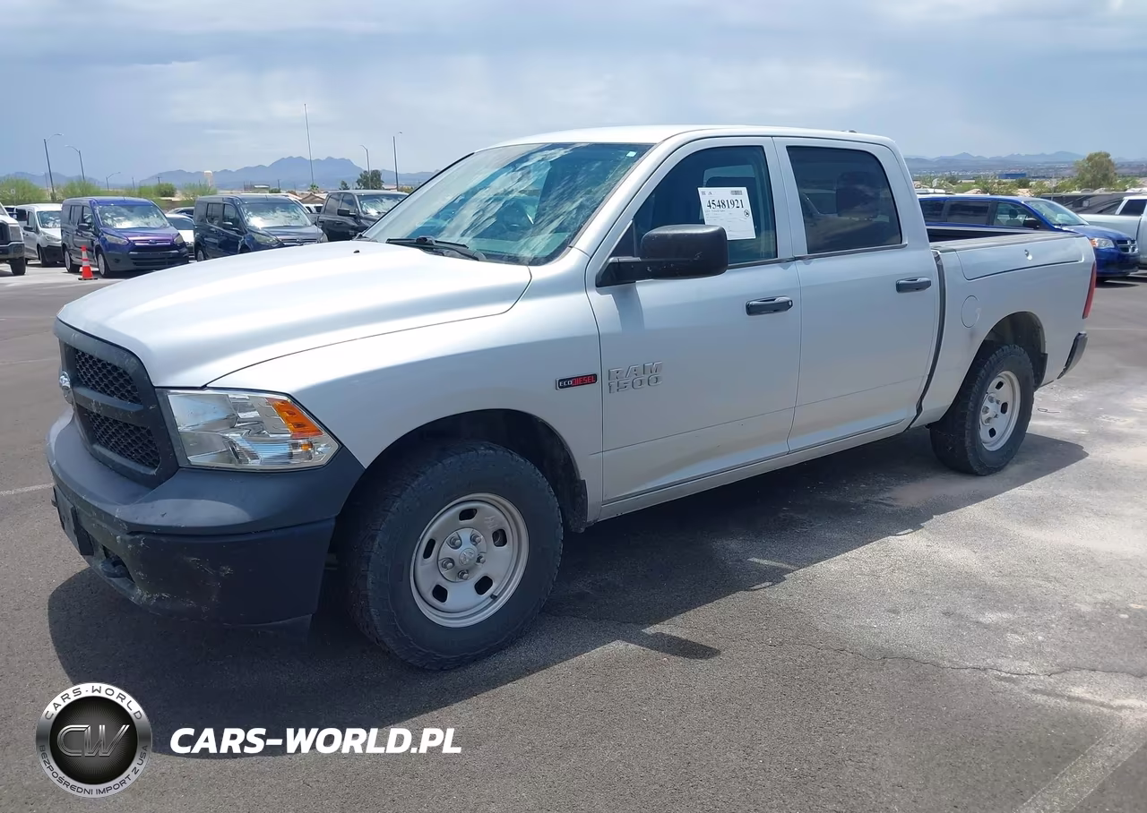 2017 Ram 1500 Tradesman 4X4 5'7 Box VIN:1C6RR7KM5HS753570 - 2