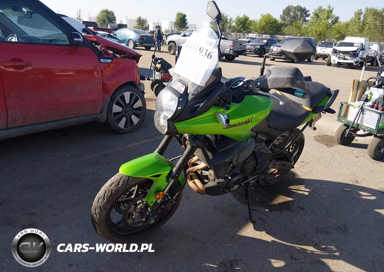 2014 Kawasaki Kle650 D VIN:JKALEED16EDA08017 - 2