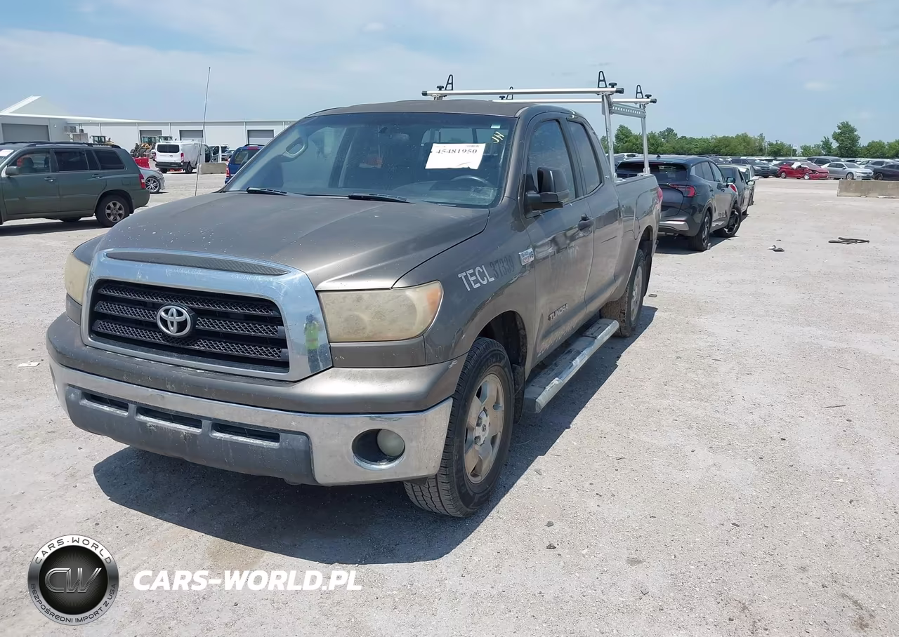 2007 Toyota Tundra Sr5 5.7L V8 VIN:5TFBV54187X029922 - 2