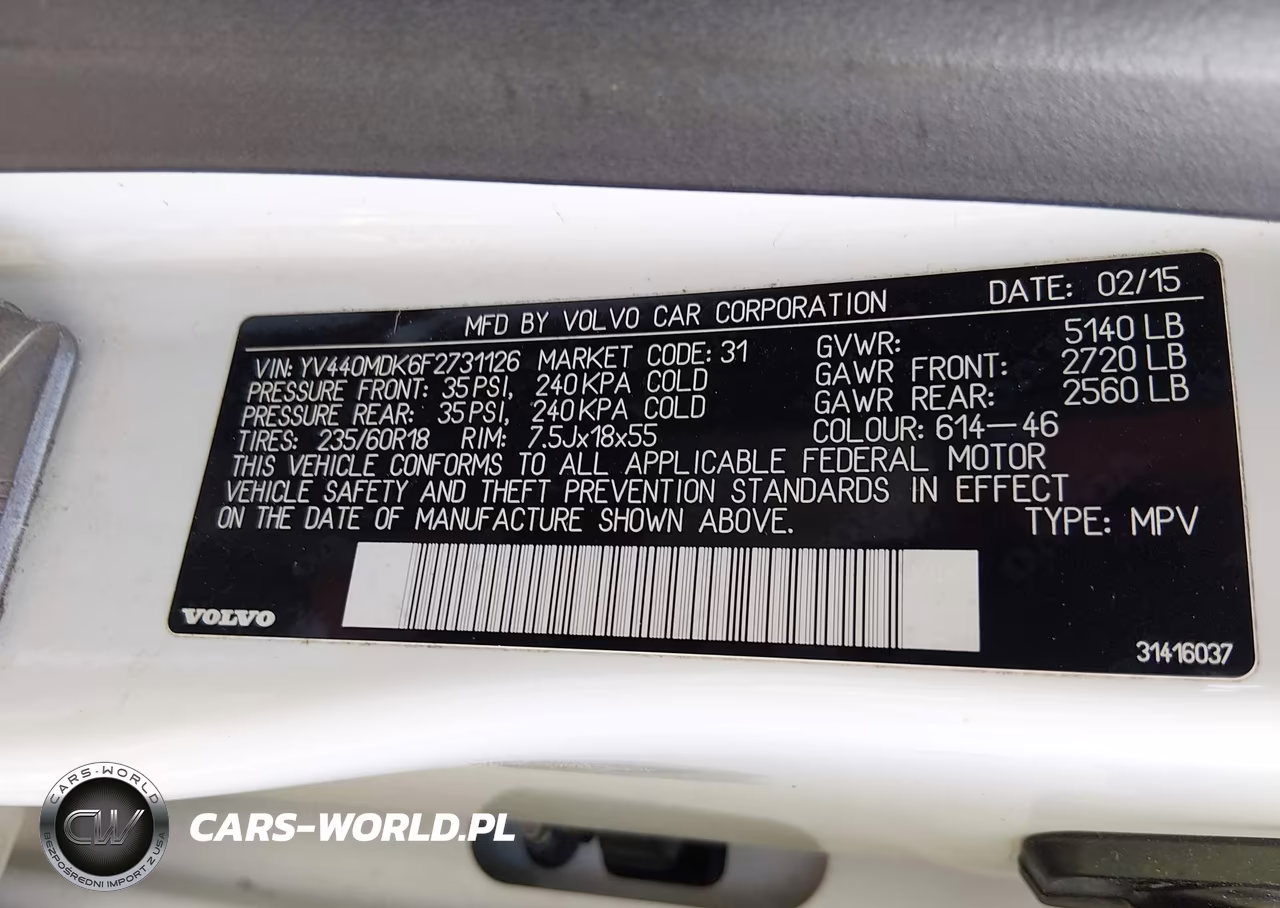 2015 Volvo Xc60 T5 Premier VIN:YV440MDK6F2731126 - 9