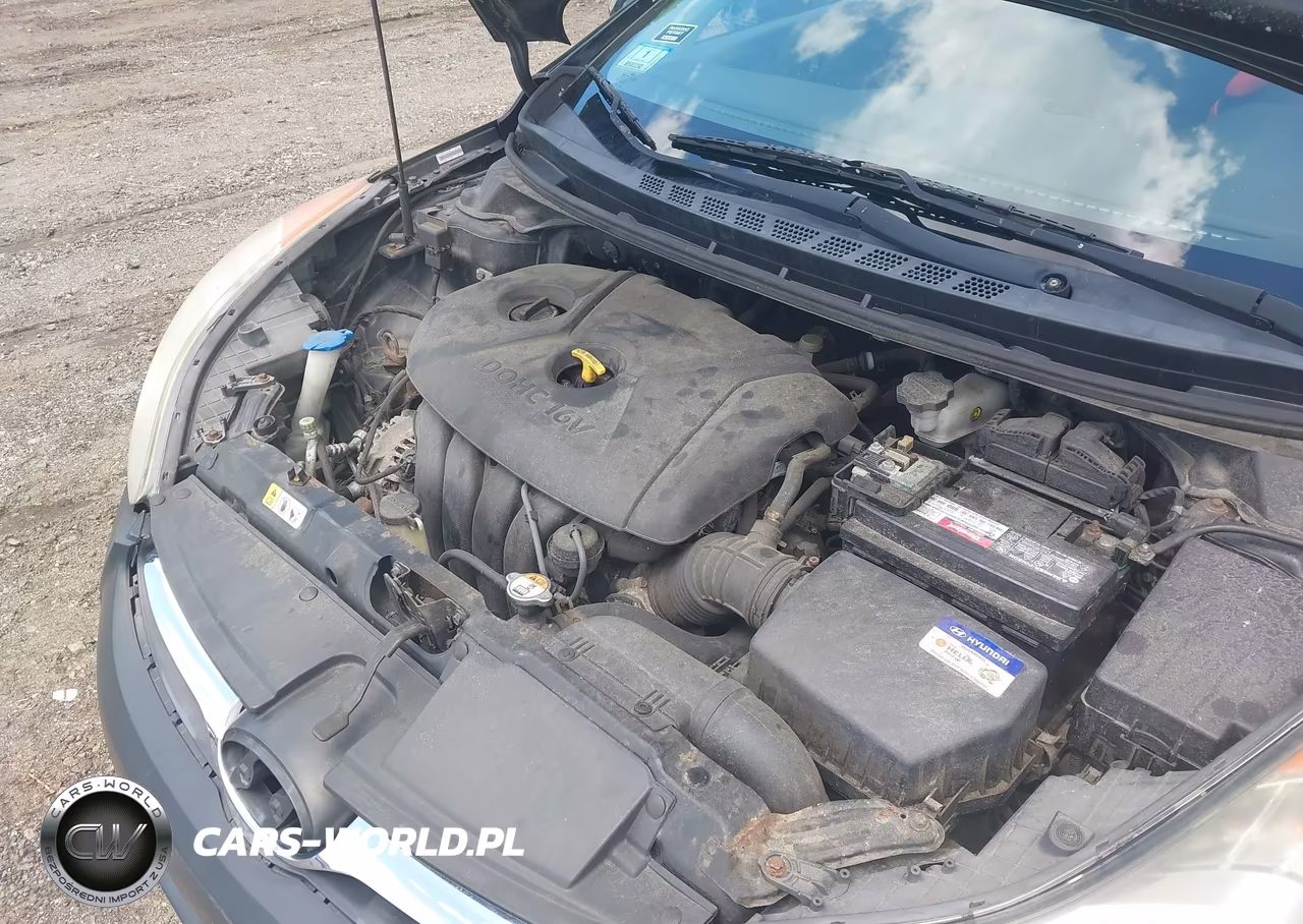 2013 Hyundai Elantra Gls VIN:KMHDH4AE6DU503540 - 10
