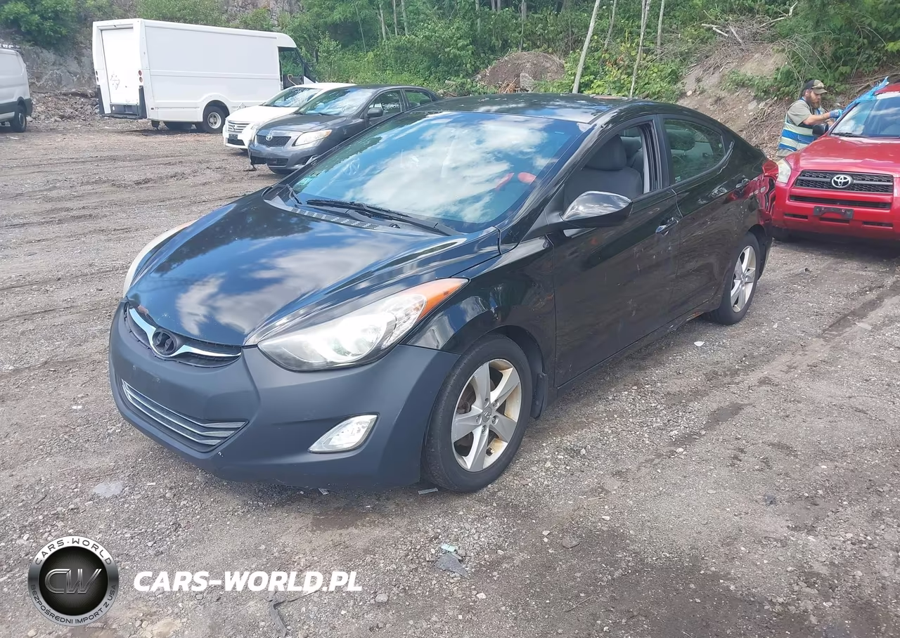2013 Hyundai Elantra Gls VIN:KMHDH4AE6DU503540 - 2