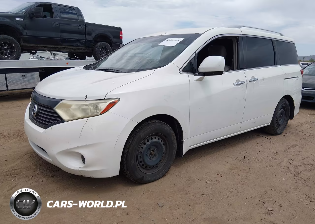 2014 Nissan Quest S VIN:JN8AE2KP0E9108136 - 2