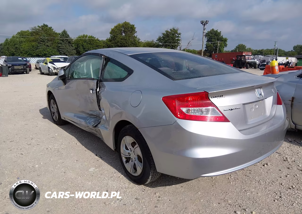 2013 Honda Civic Lx VIN:2HGFG3B57DH512342 - 3