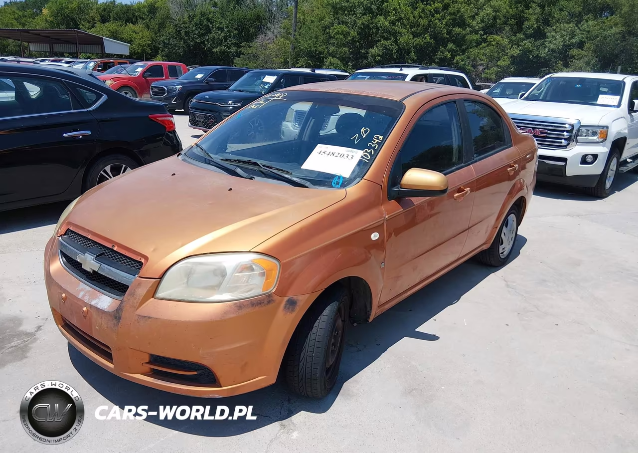 2007 Chevrolet Aveo Ls VIN:KL1TD56647B103342 - 2
