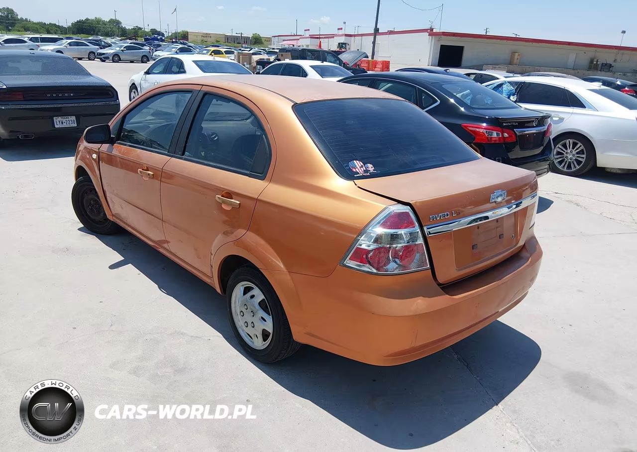 2007 Chevrolet Aveo Ls VIN:KL1TD56647B103342 - 3