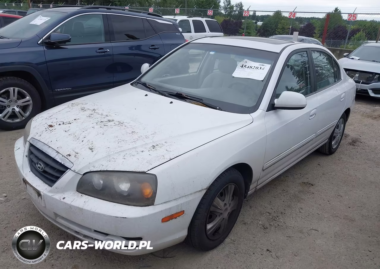 2005 Hyundai Elantra Gls-Gt VIN:KMHDN46DX5U052557 - 2