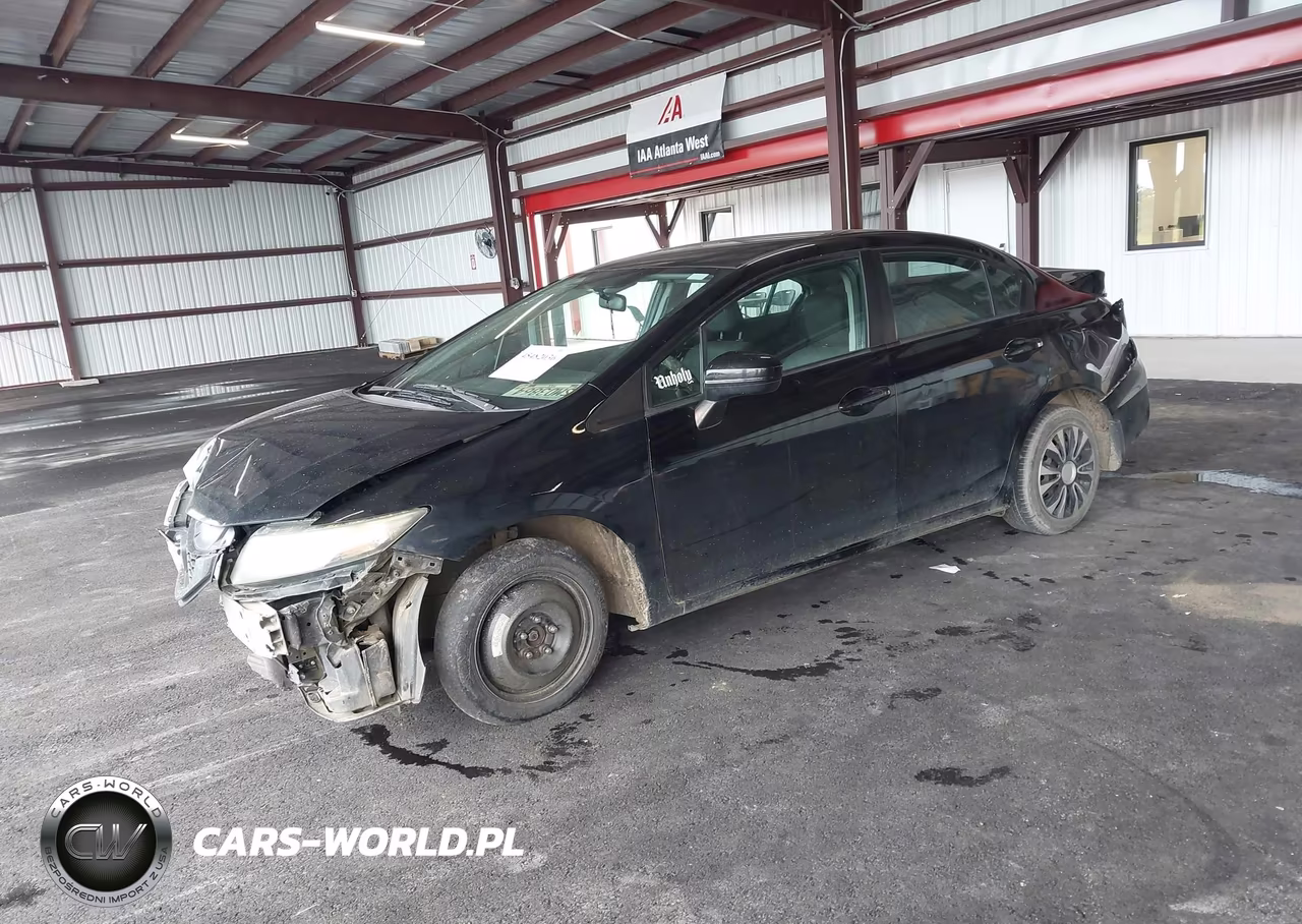 2015 Honda Civic Lx VIN:2HGFB2F51FH500368 - 2