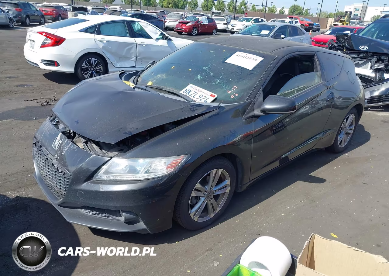 2013 Honda Cr-Z Ex VIN:JHMZF1C63DS003771 - 2
