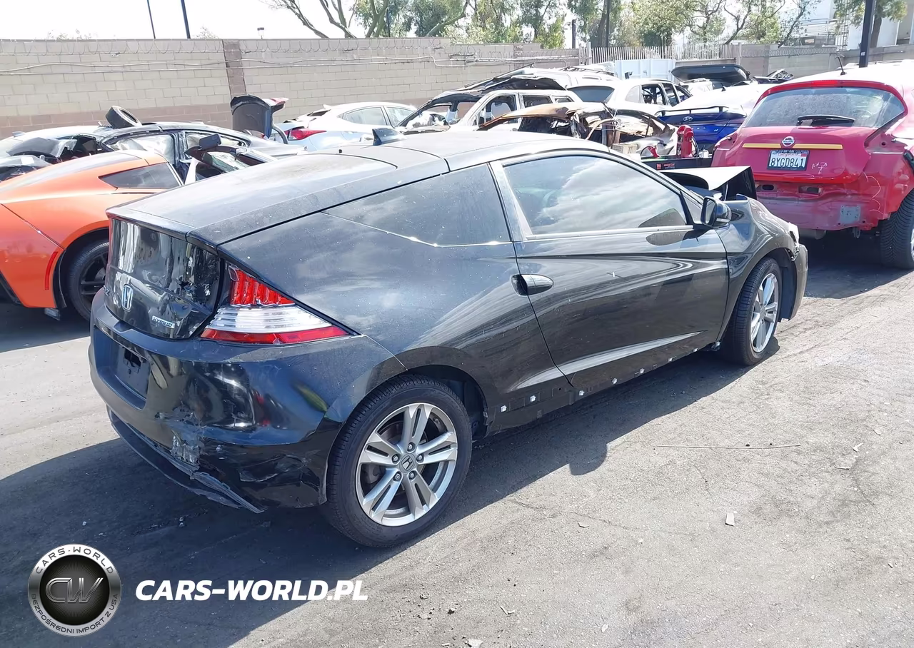 2013 Honda Cr-Z Ex VIN:JHMZF1C63DS003771 - 4