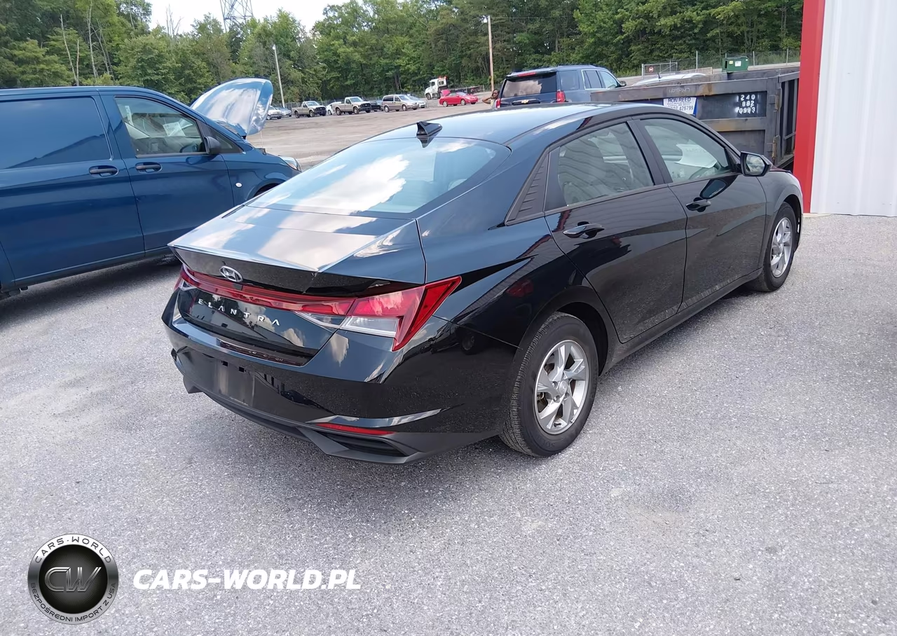 2021 Hyundai Elantra Se VIN:5NPLL4AG2MH050091 - 4
