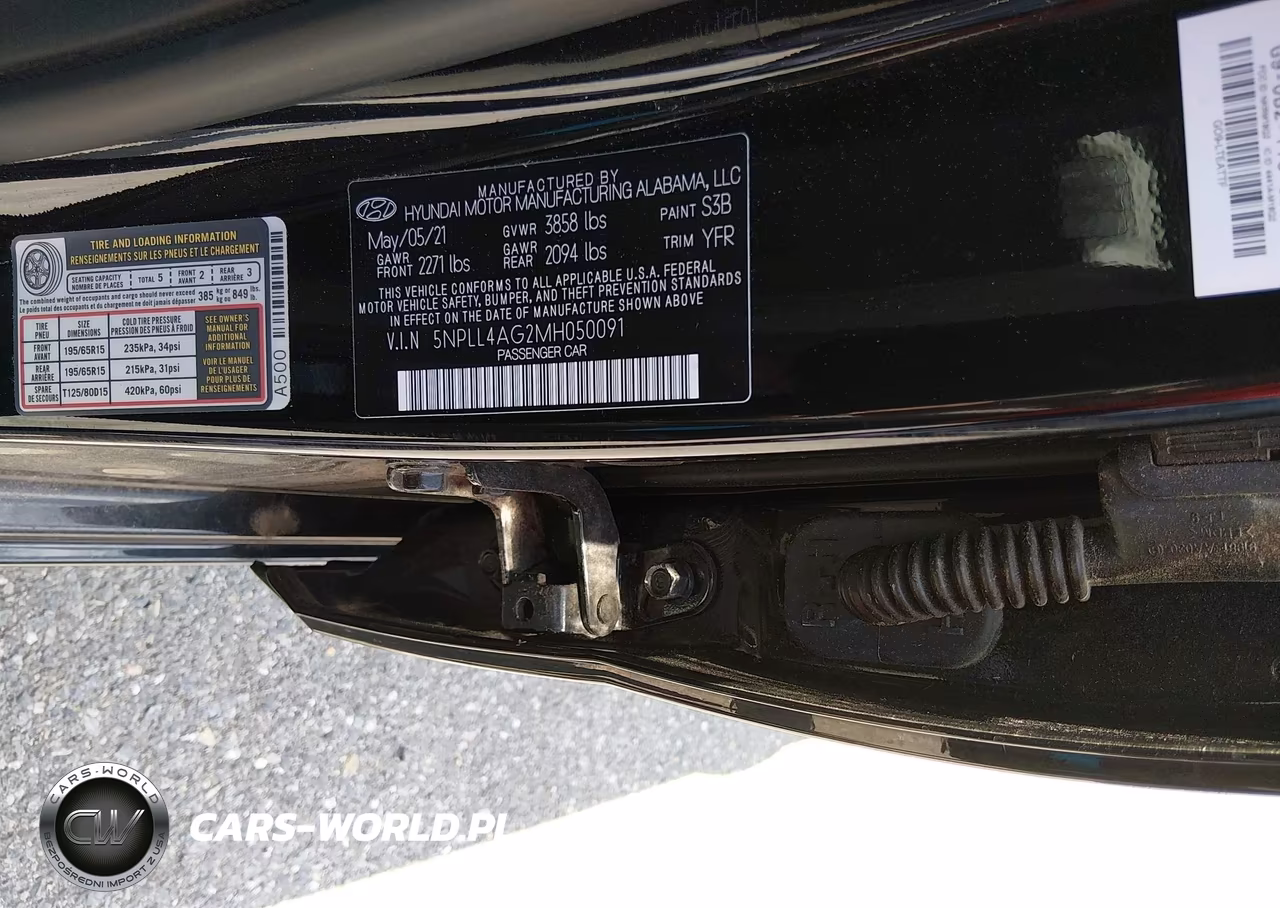 2021 Hyundai Elantra Se VIN:5NPLL4AG2MH050091 - 9