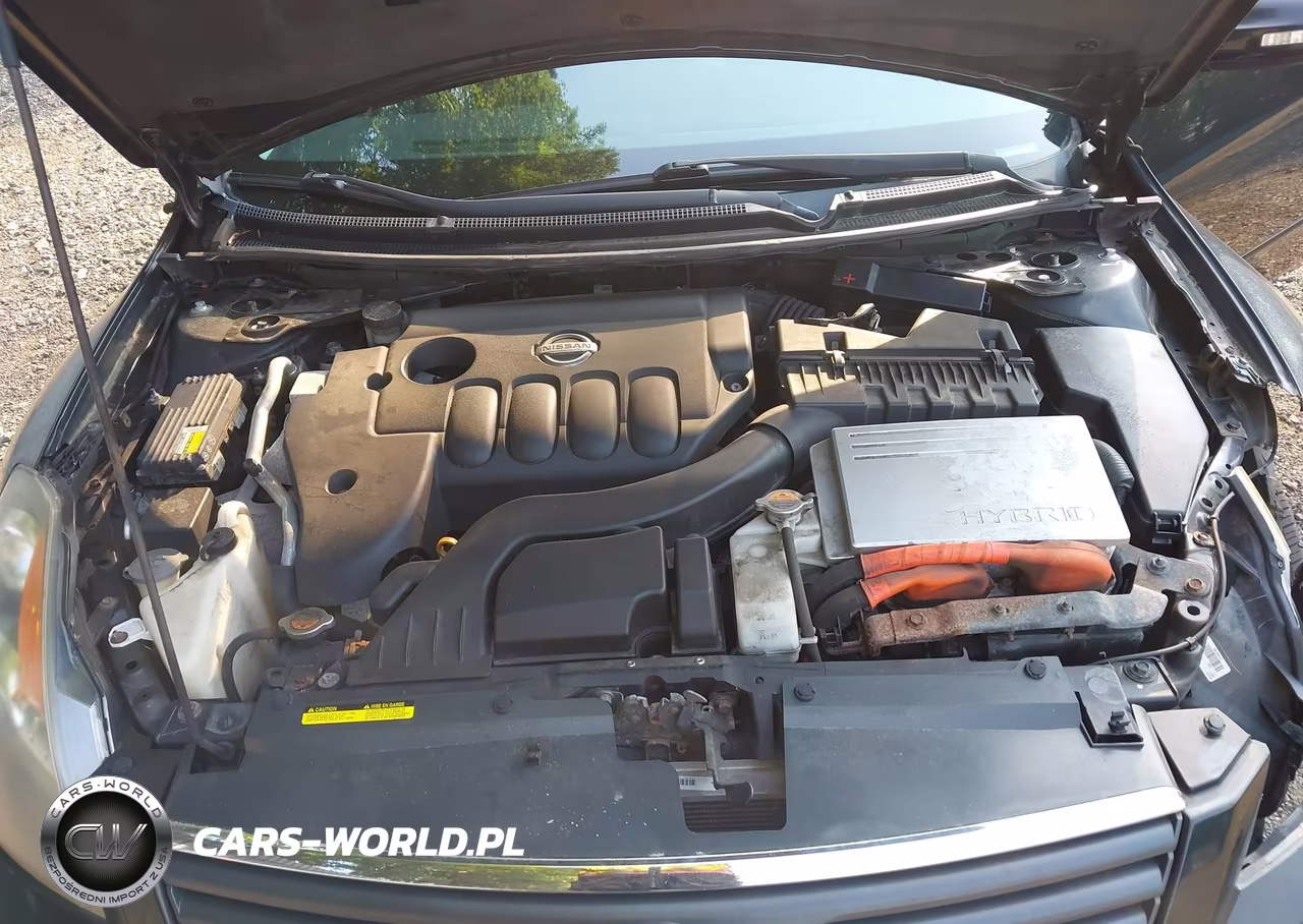 2008 Nissan Altima Hybrid VIN:1N4CL21EX8C180551 - 10