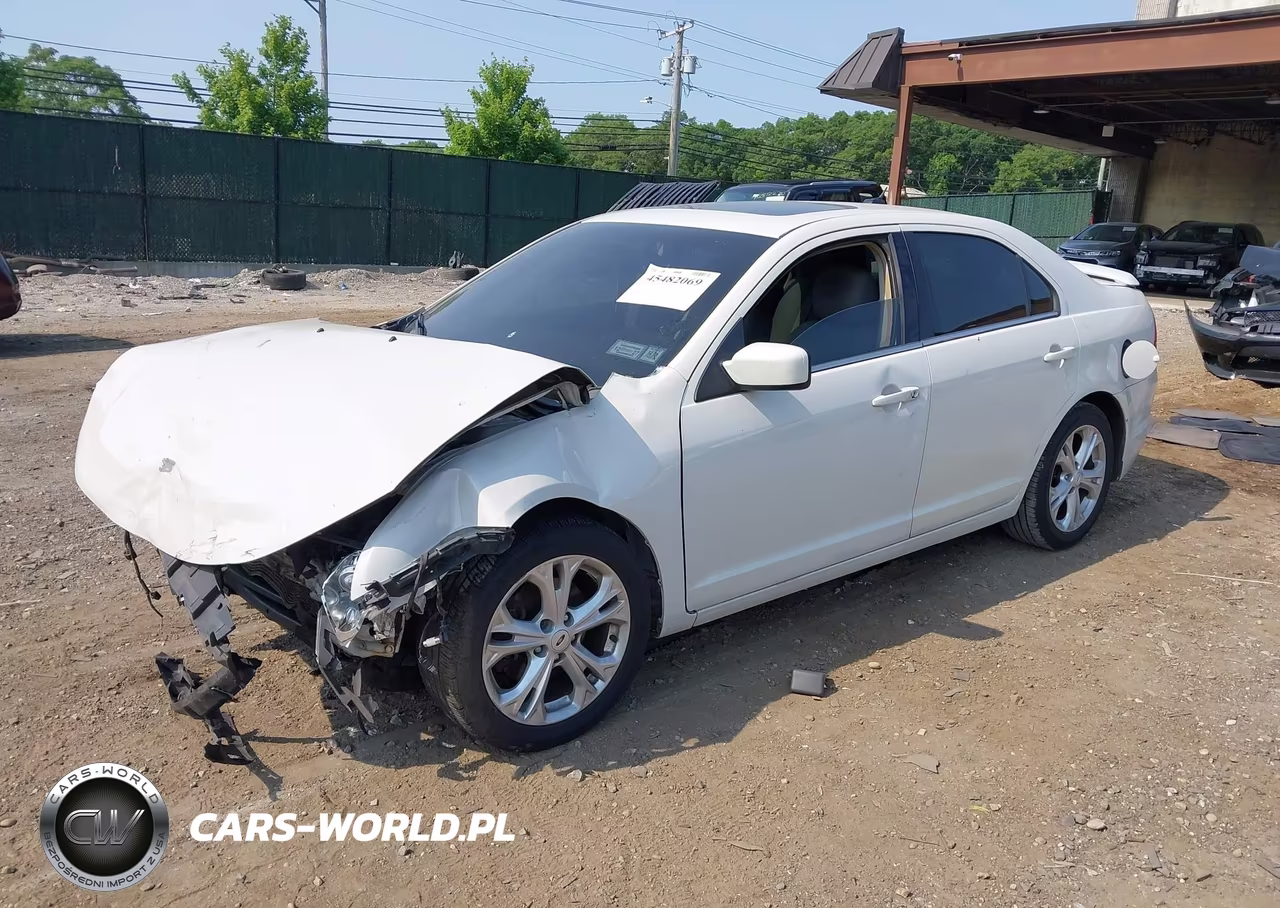 2012 Ford Fusion Se VIN:3FAHP0HA4CR267910 - 2