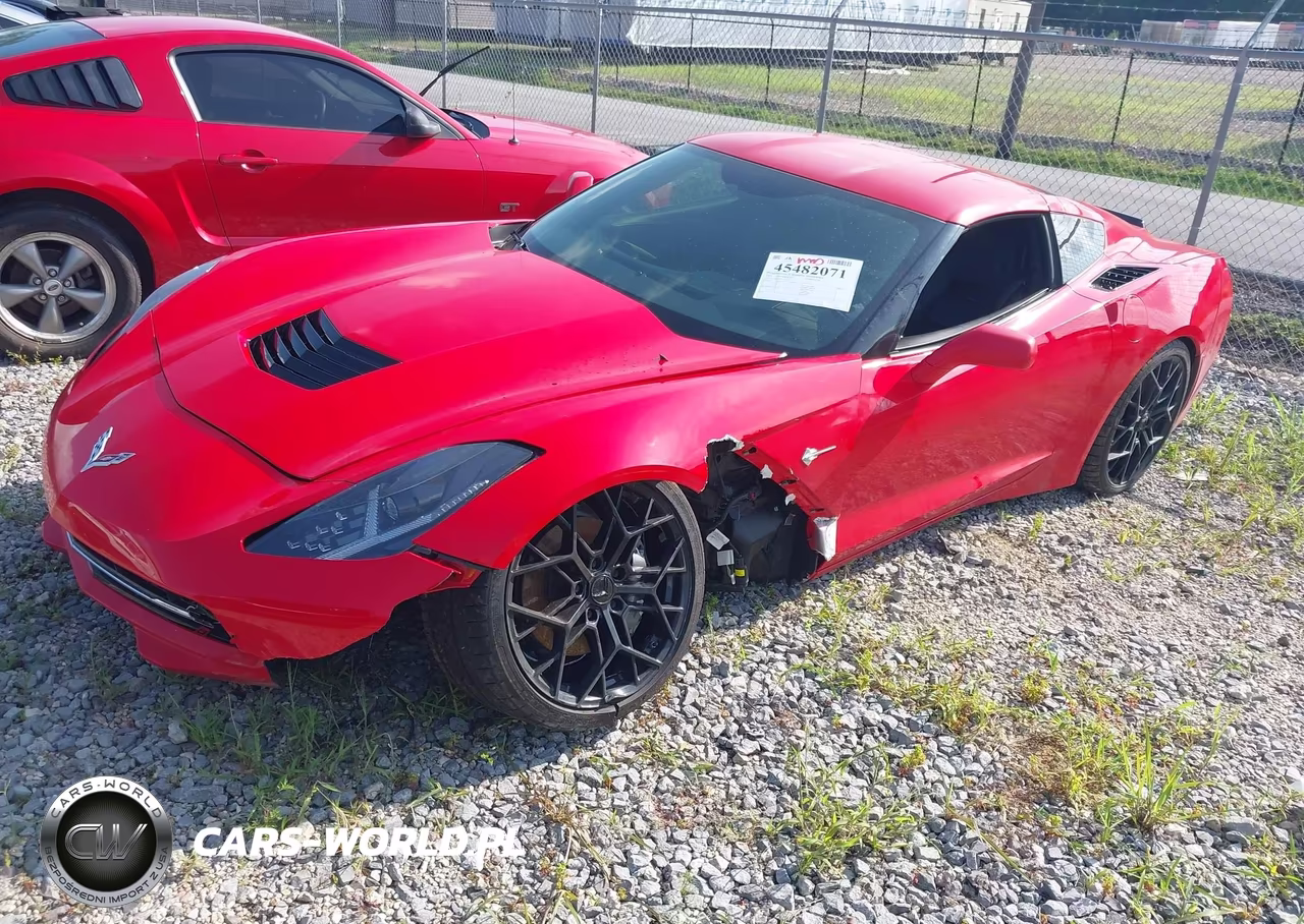 2019 Chevrolet Corvette Stingray VIN:1G1YB2D76K5113532 - 2