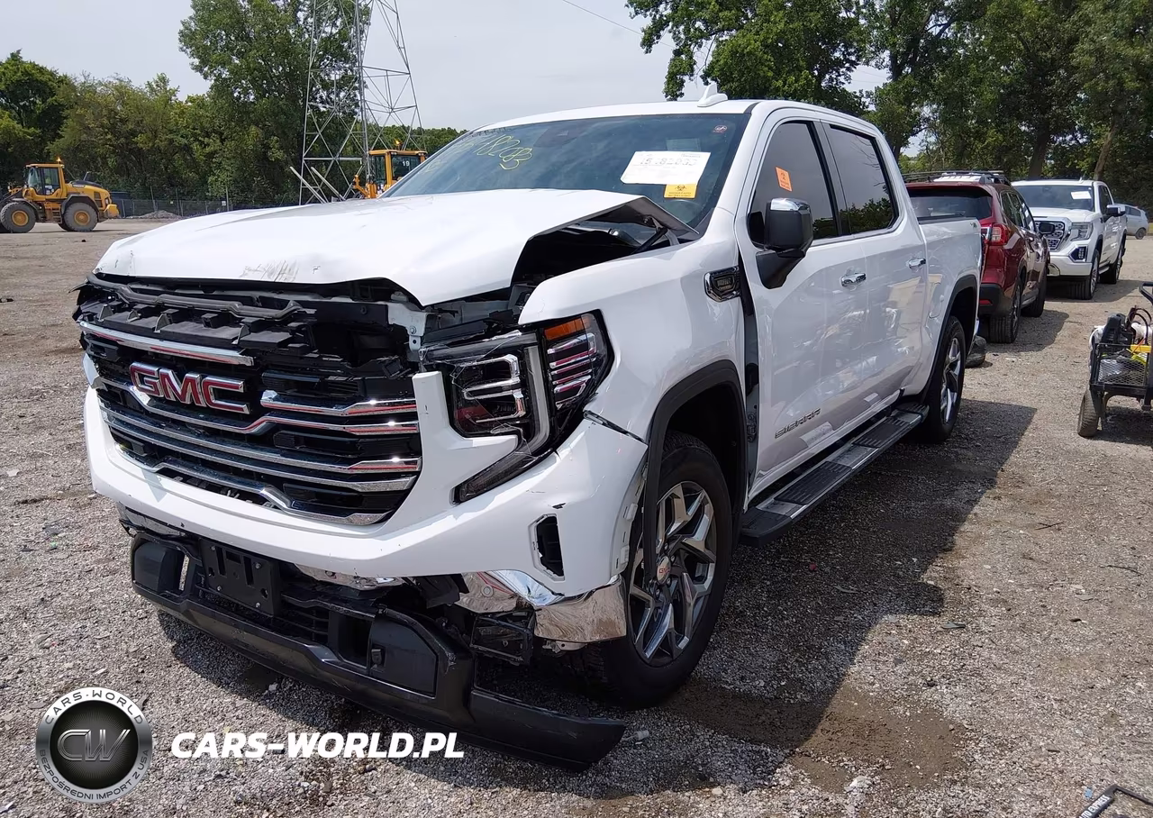 2022 GMC Sierra 1500 4Wd Short Box Slt VIN:3GTUUDET8NG506369 - 2