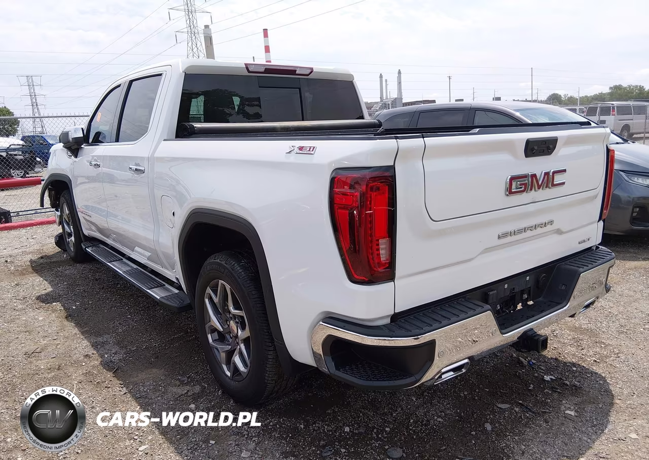 2022 GMC Sierra 1500 4Wd Short Box Slt VIN:3GTUUDET8NG506369 - 3