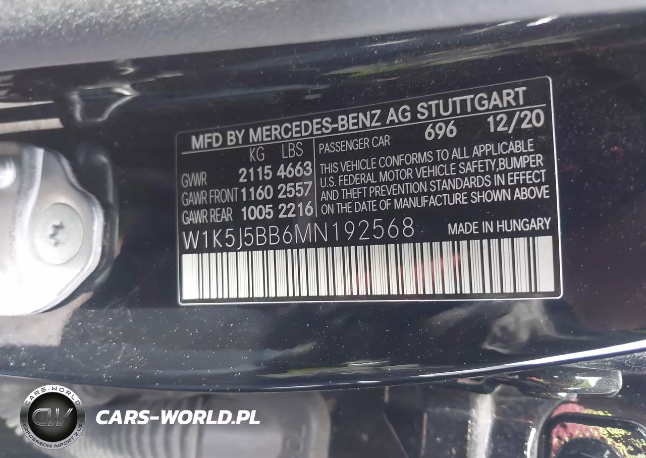 2021 Mercedes-Benz Amg Cla 35 4Matic VIN:W1K5J5BB6MN192568 - 9