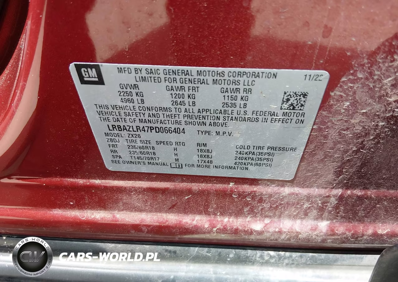 2023 Buick Envision Preferred Fwd VIN:LRBAZLR47PD066404 - 9