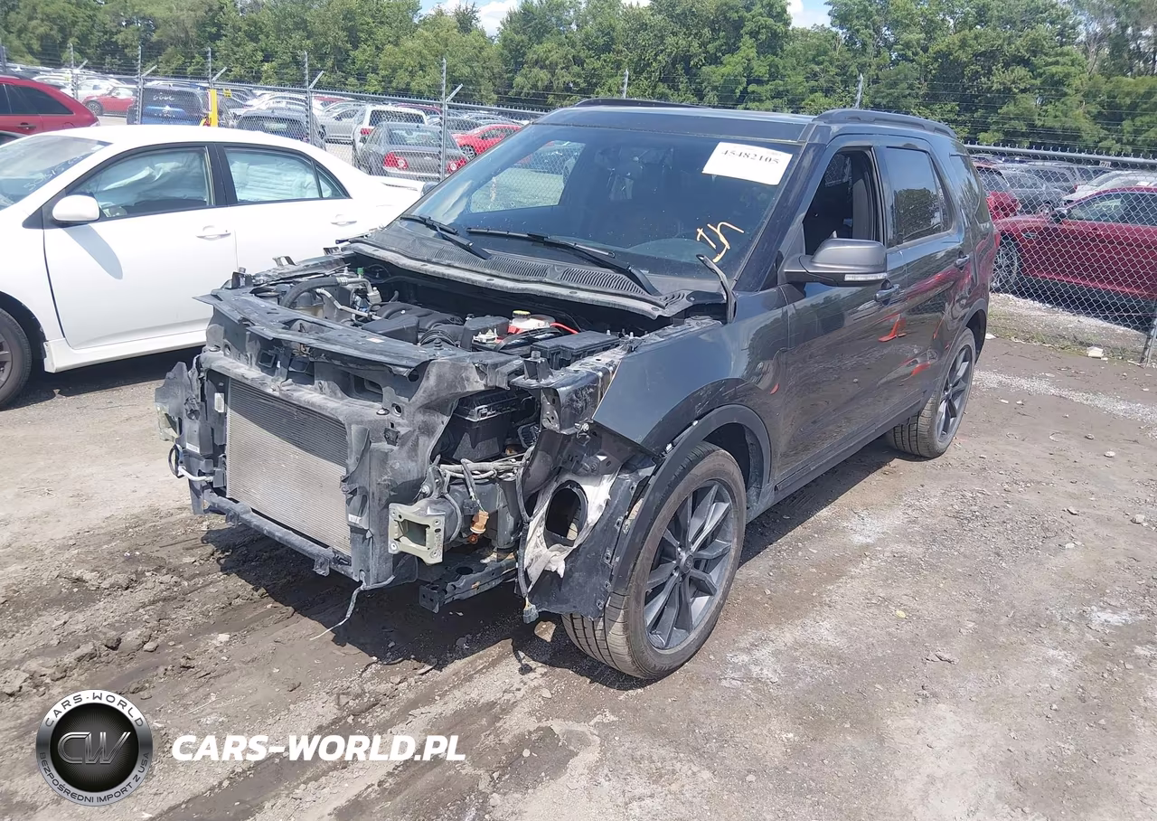2018 Ford Explorer Xlt VIN:1FM5K8D8XJGC83803 - 2