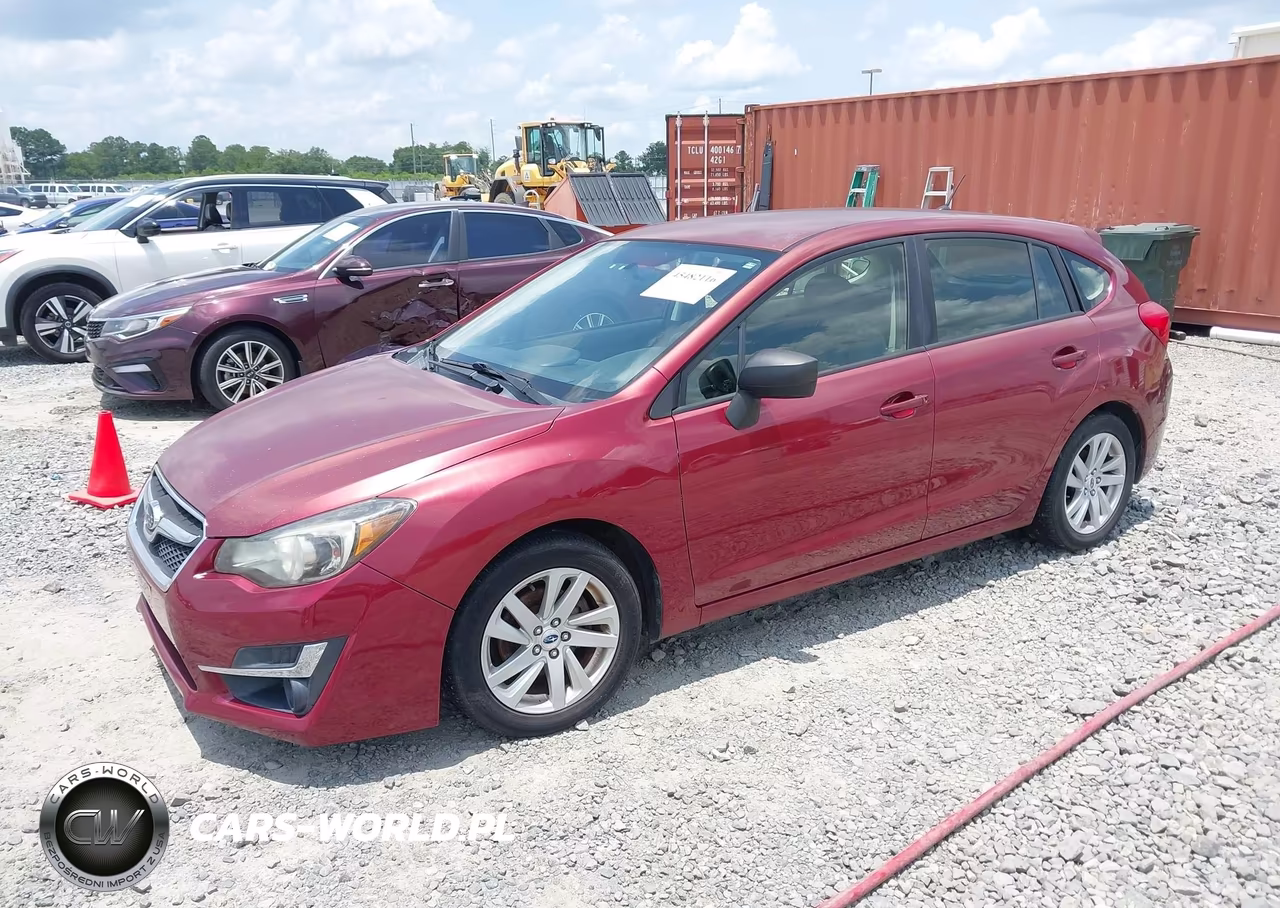 2015 Subaru Impreza 2.0I VIN:JF1GPAA63F8250139 - 2