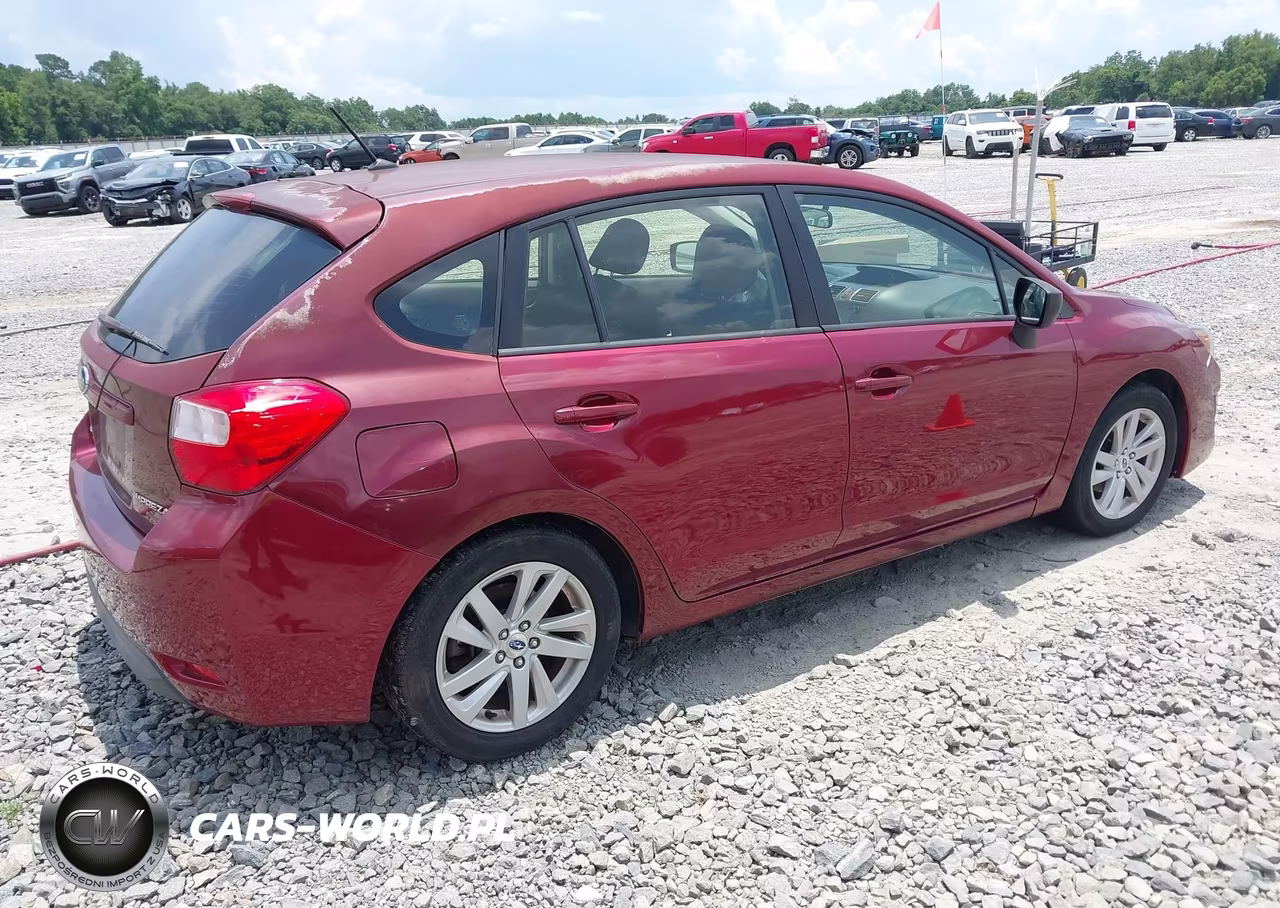 2015 Subaru Impreza 2.0I VIN:JF1GPAA63F8250139 - 4