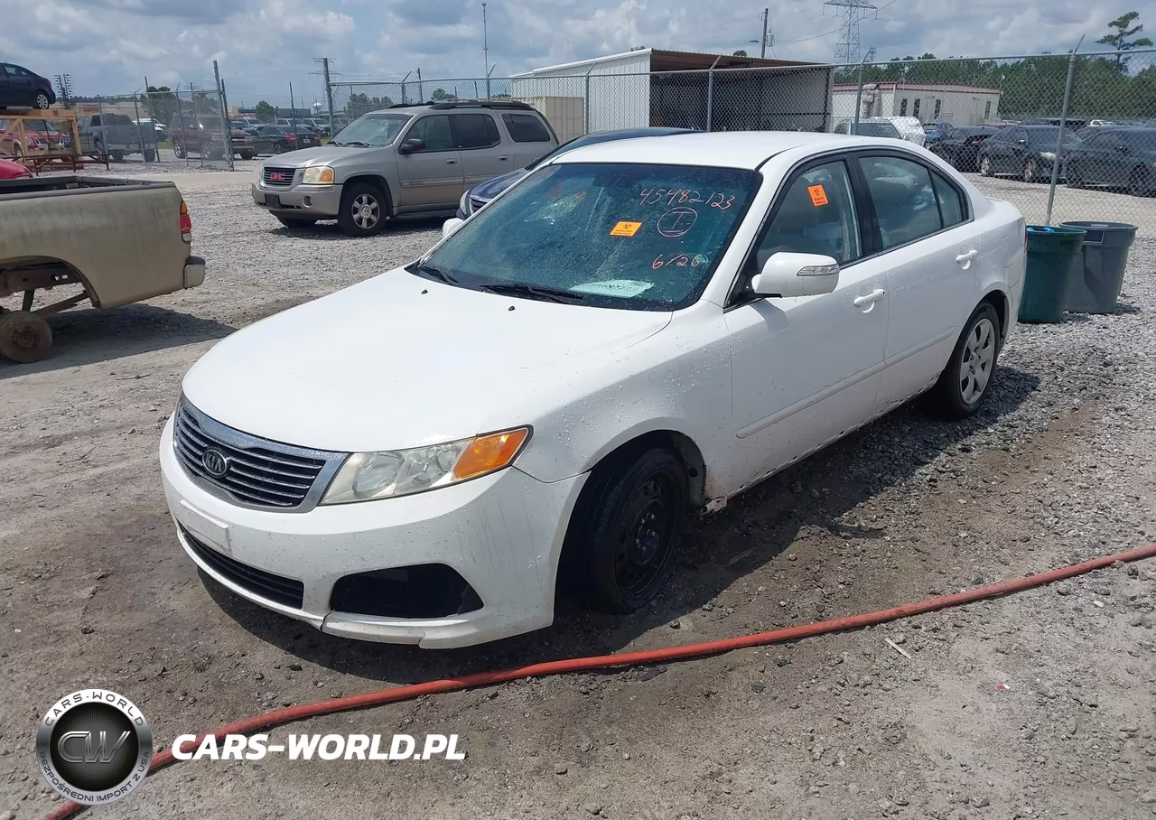 2009 Kia Optima Lx VIN:KNAGE228295292519 - 2